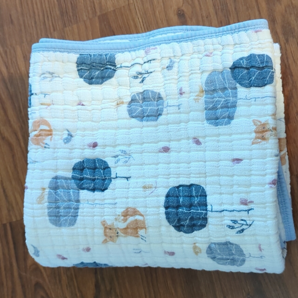 - Aden and Anais Muslin Baby Blanket